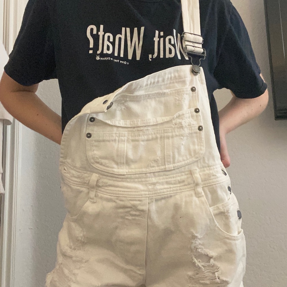 Overall shorts